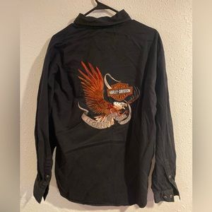 Harley Davidson Men’s Button Down Shirt